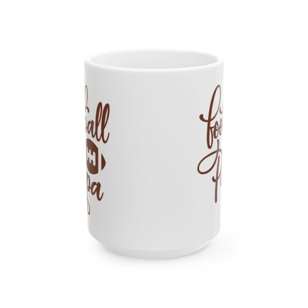Football Papa Football Mug – Football Fan Coffee Mug – 11oz/15oz Ceramic Mug
