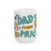 5491881321371721274_2048.jpeg Funny Dad Mug 11oz/15oz — 'Dad Jokes Are How I Keep From Crying' Coffee Cup