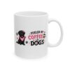 5517788684805218906_2048.jpeg Fueled by Coffee and Dogs Black Labrador Dog Lover Mug – Dog Mom Dog Dad Coffee Mug – 11oz/15oz Ceramic Mug