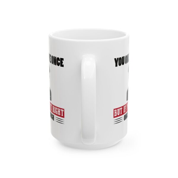You Only Live Once Pilot Pilot Mug – Aviation Gift Coffee Mug – 11oz/15oz Ceramic Mug