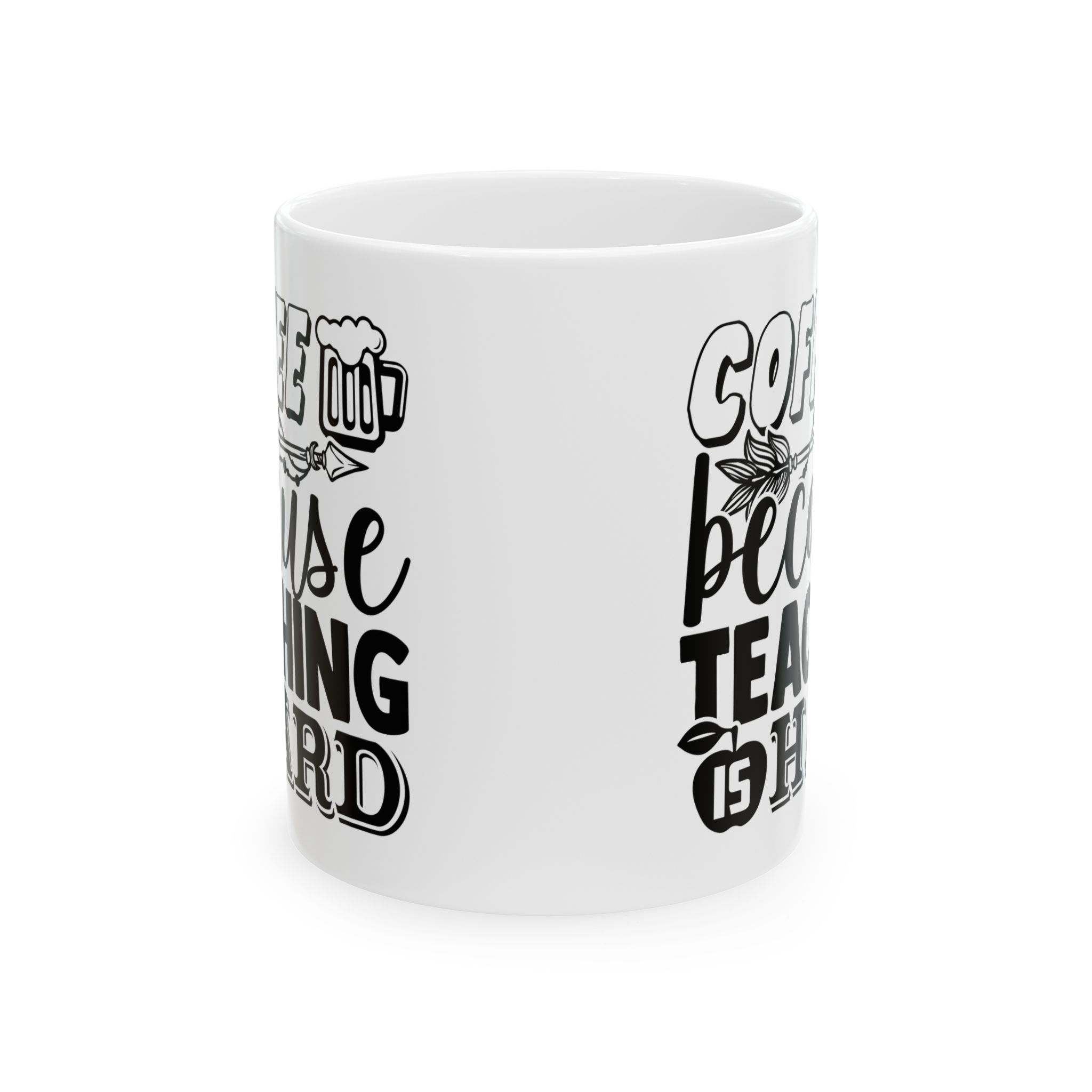 Funny Teacher Coffee Mug – Gift for Teacher – (11oz/15oz) Ceramic Mug - Image 2