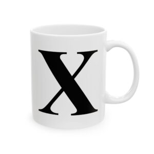 5789736230829346601_2048-1.jpeg Letter X Monogram Mug – Initial Alphabet Coffee Mug – 11oz/15oz Ceramic Mug