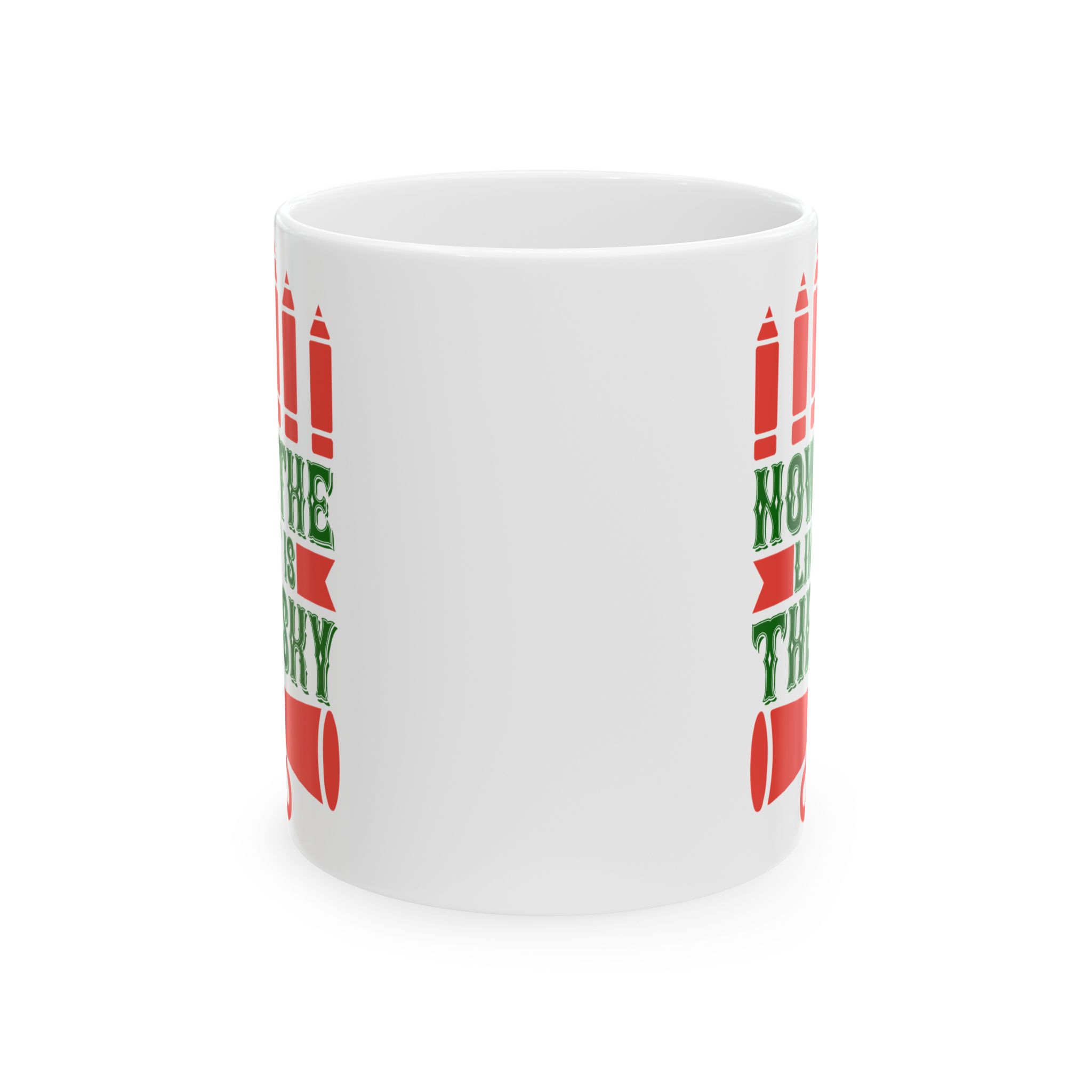 Funny Teacher Coffee Mug – Gift for Teacher – (11oz/15oz) Ceramic Mug - Image 2