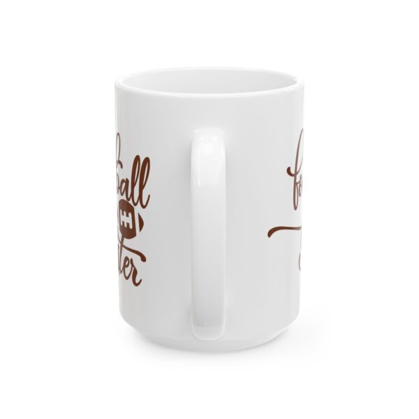 Football Sister Football Mug – Football Fan Coffee Mug – 11oz/15oz Ceramic Mug