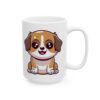 6042786132649528840_2048.jpeg Big Eyed Beagle Puppy Dog Lover Mug – Cute Cartoon Puppy Coffee Mug – 11oz/15oz Ceramic Mug
