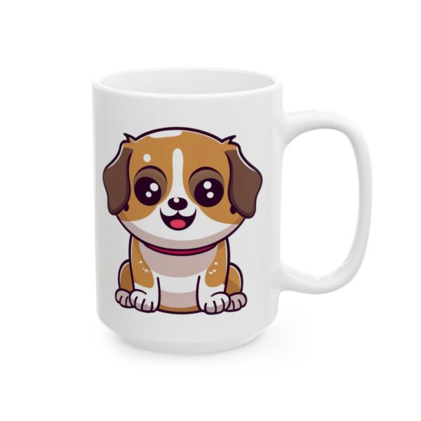 6042786132649528840_2048.jpeg Big Eyed Beagle Puppy Dog Lover Mug – Cute Cartoon Puppy Coffee Mug – 11oz/15oz Ceramic Mug