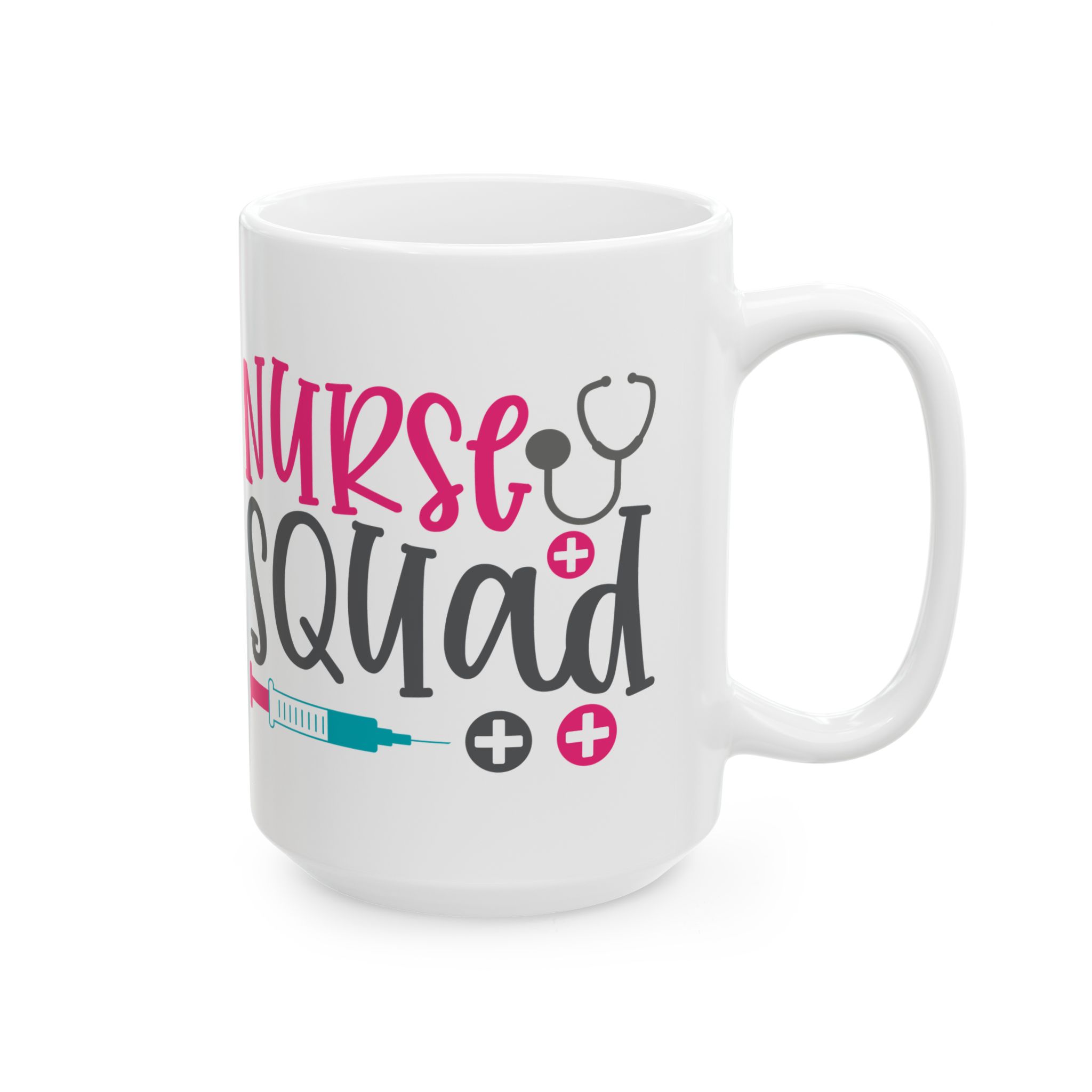 Nurse Squad – Medical Coffee Mug – 11oz/15oz Ceramic Mug - Image 6