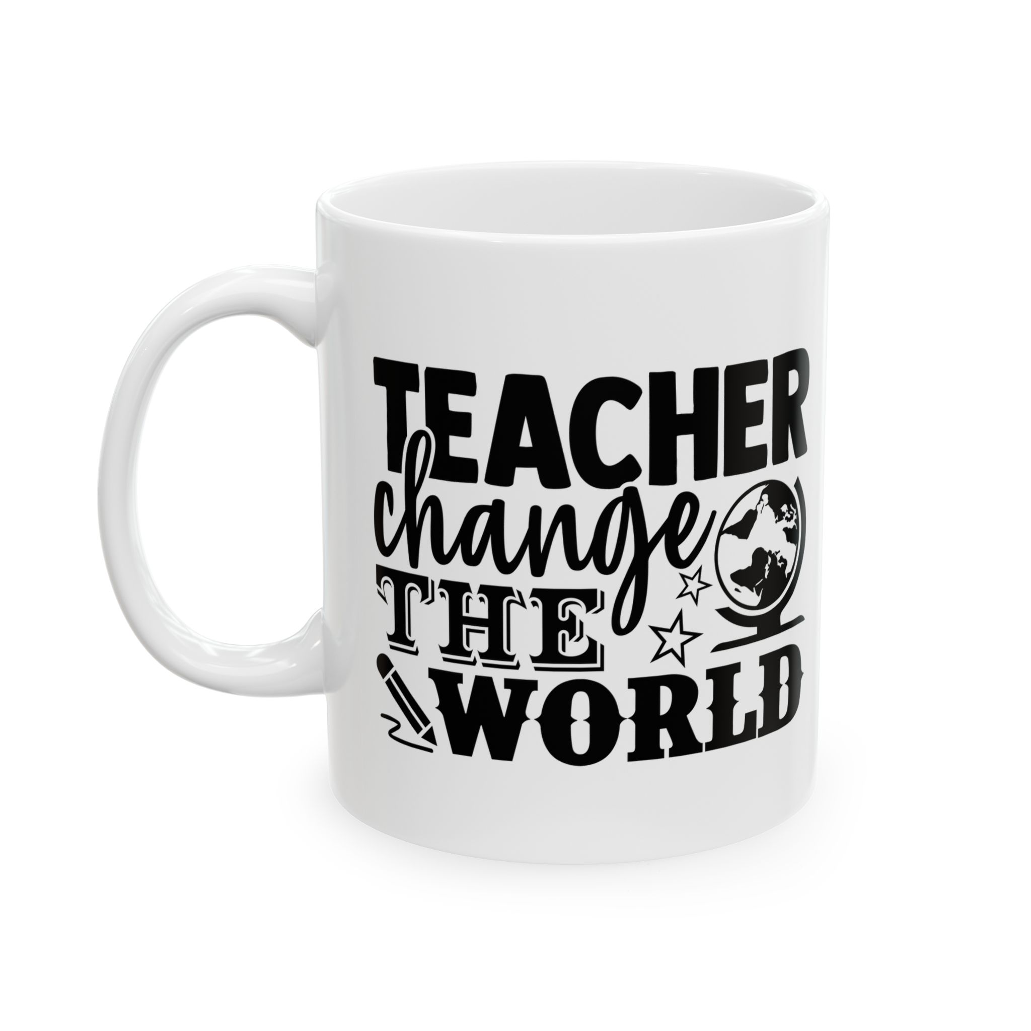 Funny Teacher Coffee Mug – Gift for Teacher – (11oz/15oz) Ceramic Mug - Image 3