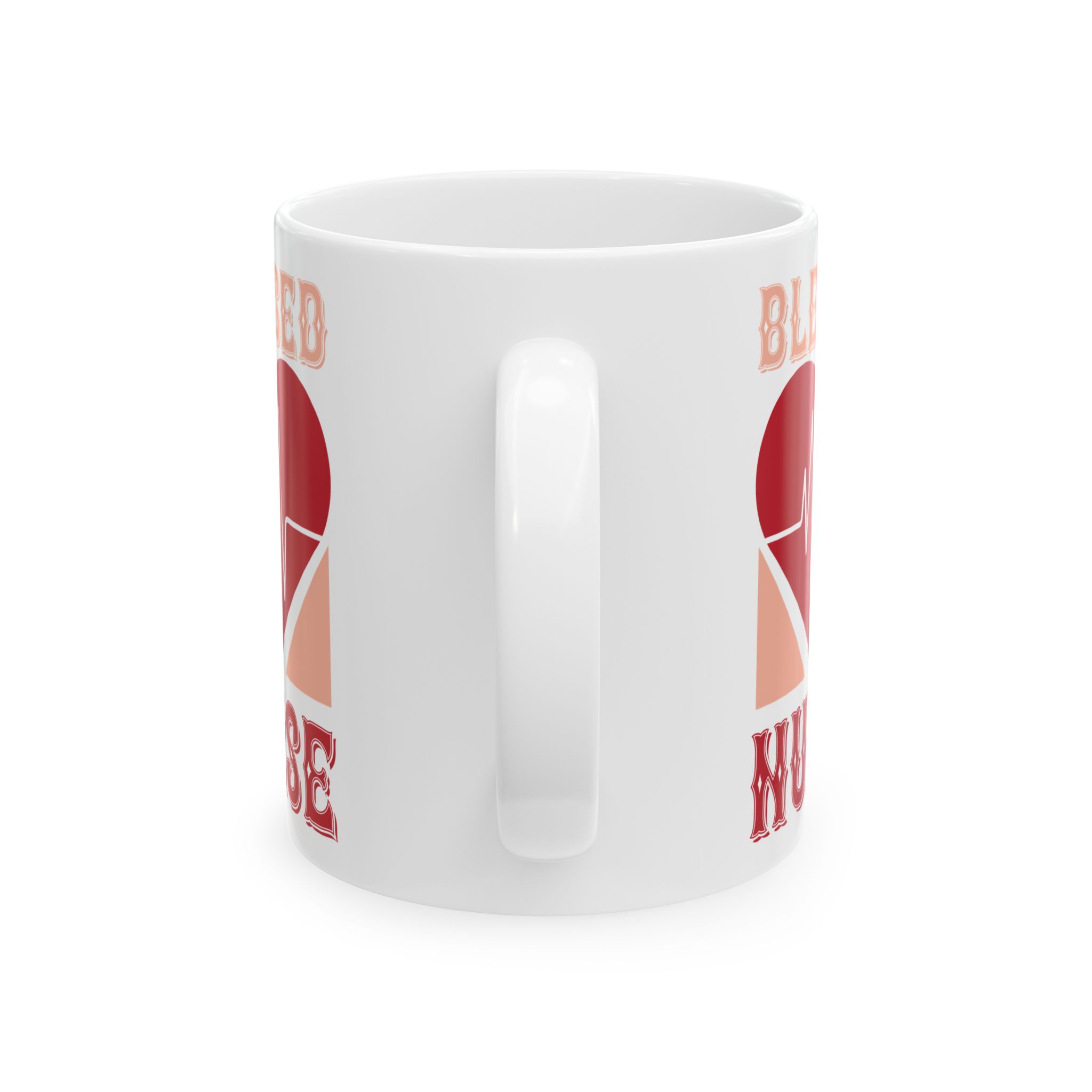BLESSED NURSE – Medical Coffee Mug – 11oz/15oz Ceramic Mug - Image 4