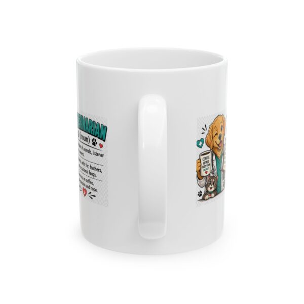 6205573604937709871_2048.jpeg Veterinarian Noun Golden Retriever Mug – Career Gift Coffee Mug – 11oz/15oz Ceramic Mug
