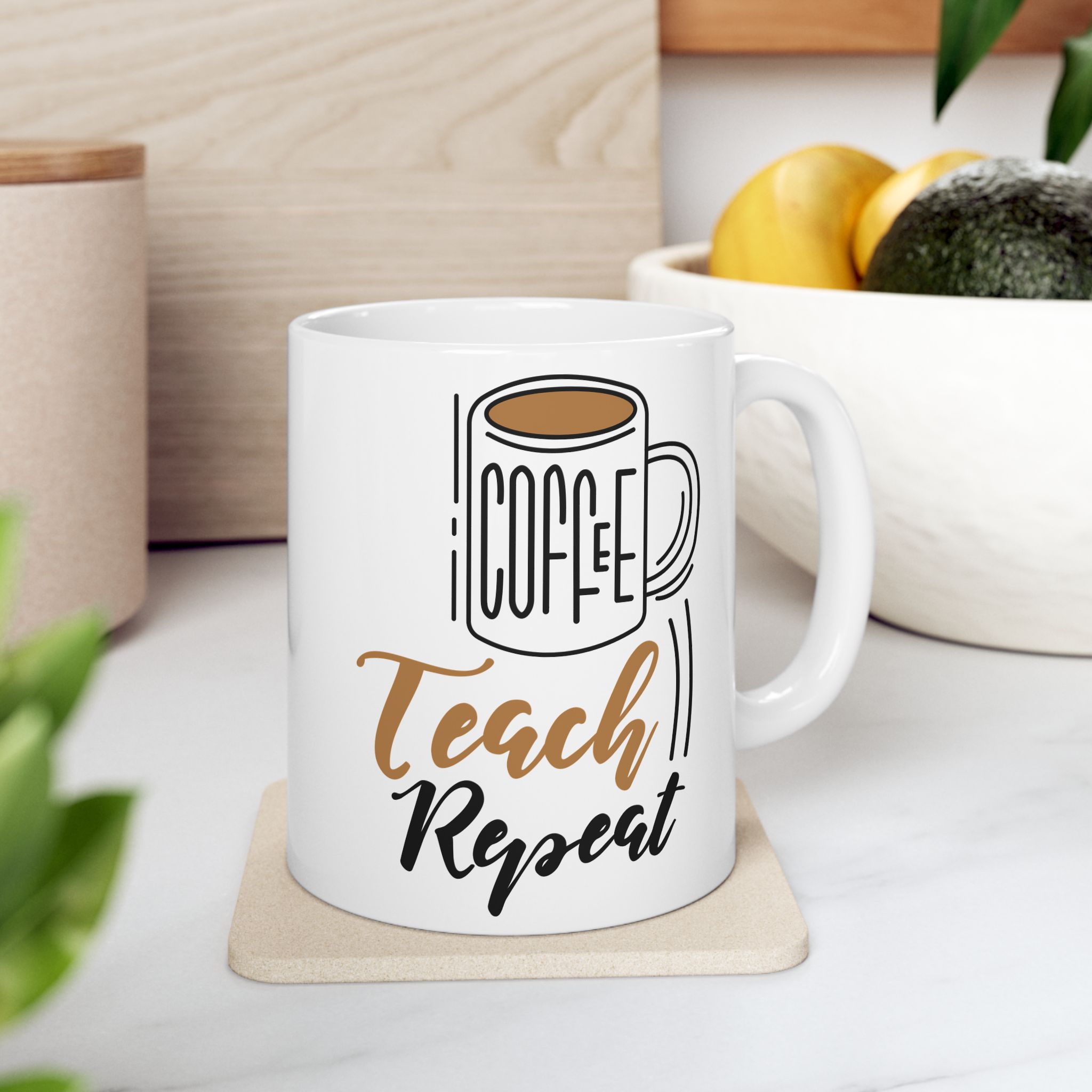 Funny Teacher Coffee Mug – Gift for Teacher – (11oz/15oz) Ceramic Mug - Image 5