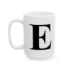 6276048121778876873_2048-1.jpeg Letter E Monogram Mug – Initial Alphabet Coffee Mug – 11oz/15oz Ceramic Mug