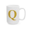 6353654155638462339_2048-1.jpeg Gold Letter Q Monogram Mug – Gold Initial Alphabet Coffee Mug – 11oz/15oz Ceramic Mug