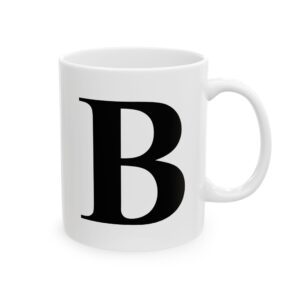6392993271464564531_2048-1.jpeg Letter B Monogram Mug – Initial Alphabet Coffee Mug – 11oz/15oz Ceramic Mug
