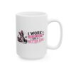 6404764936397695646_2048.jpeg I Work So My Dog Has a Better Life Boston Terrier Dog Lover Mug – Dog Mom Dog Dad Coffee Mug – 11oz/15oz Ceramic Mug