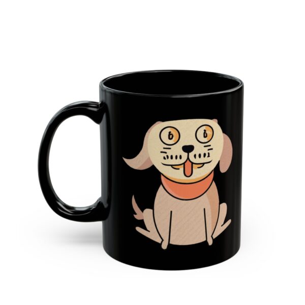 6418578591235894409_2048.jpeg Sitting Tan Dog with Orange Collar Dog Lover Mug – Cute Cartoon Puppy Coffee Mug – 11oz/15oz Ceramic Mug