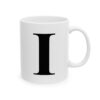 6426306617845324608_2048-1.jpeg Letter I Monogram Mug – Initial Alphabet Coffee Mug – 11oz/15oz Ceramic Mug