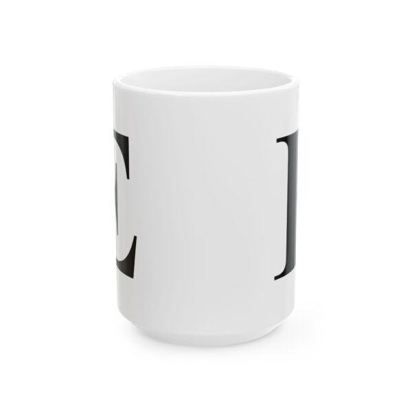 6429594407425273445_2048-1.jpeg Letter E Monogram Mug – Initial Alphabet Coffee Mug – 11oz/15oz Ceramic Mug