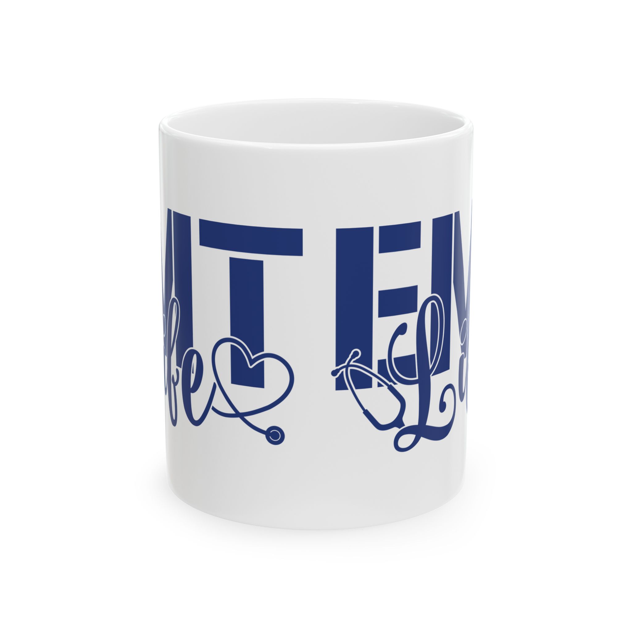 EMT Life – Medical Coffee Mug – 11oz/15oz Ceramic Mug - Image 2