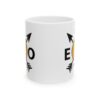 Love Basketball Arrows Basketball Mug – Basketball Fan Coffee Mug – 11oz/15oz Ceramic Mug