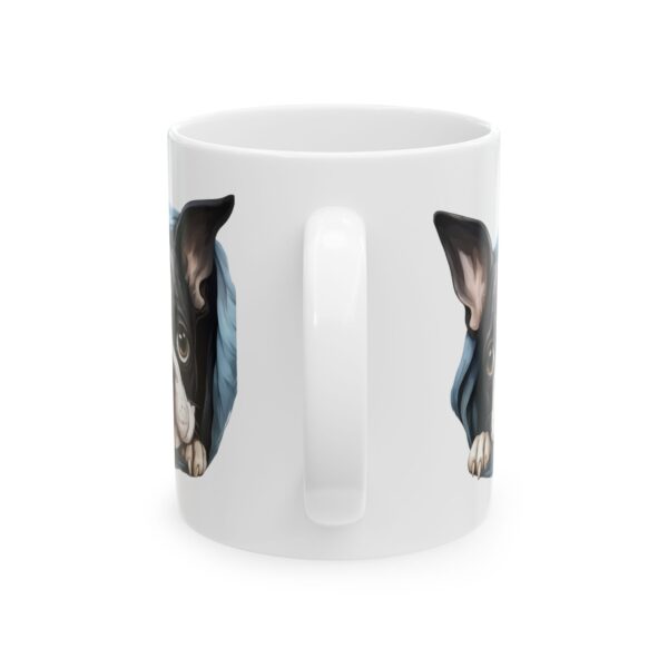 6608377391477023119_2048.jpeg Boston Terrier Peeking Dog Mug – Dog Lover Coffee Mug – 11oz/15oz Ceramic Mug