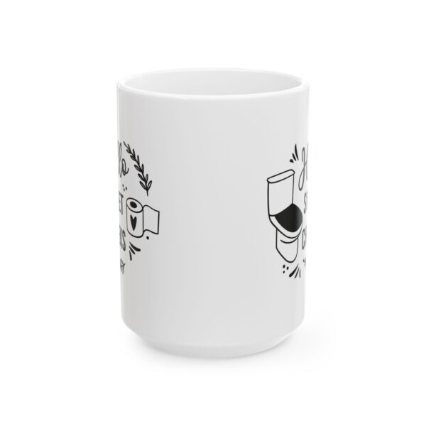 6725299373854170182_2048.jpeg Hello Sweet Cheeks Bathroom Humor Mug – Funny Gift Coffee Mug – 11oz/15oz Ceramic Mug