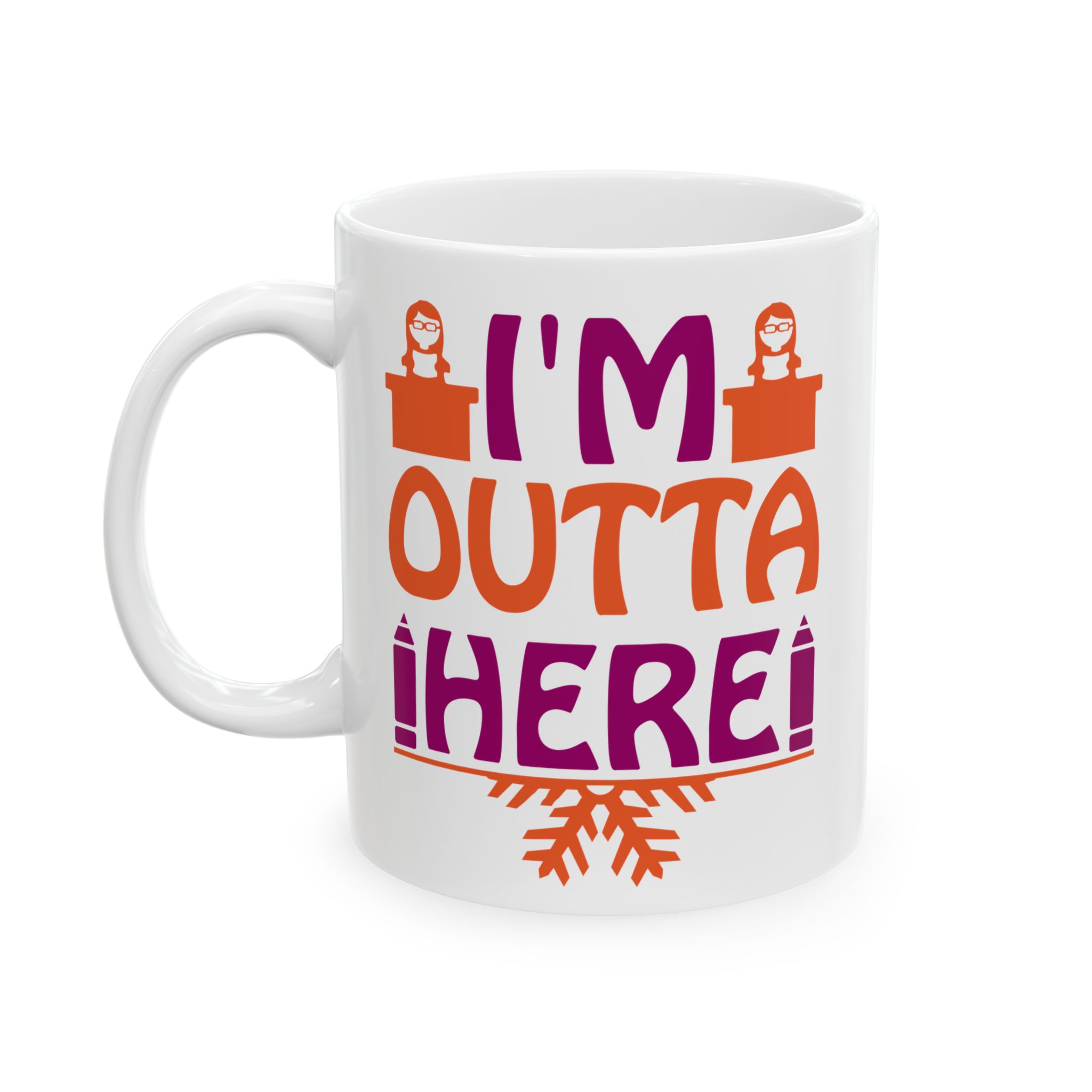 Funny Teacher Coffee Mug – Gift for Teacher – (11oz/15oz) Ceramic Mug - Image 3