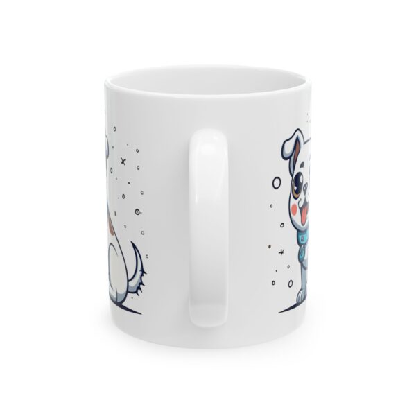6771550403482732242_2048.jpeg White Spotted Puppy Dog Lover Mug – Cute Cartoon Puppy Coffee Mug – 11oz/15oz Ceramic Mug
