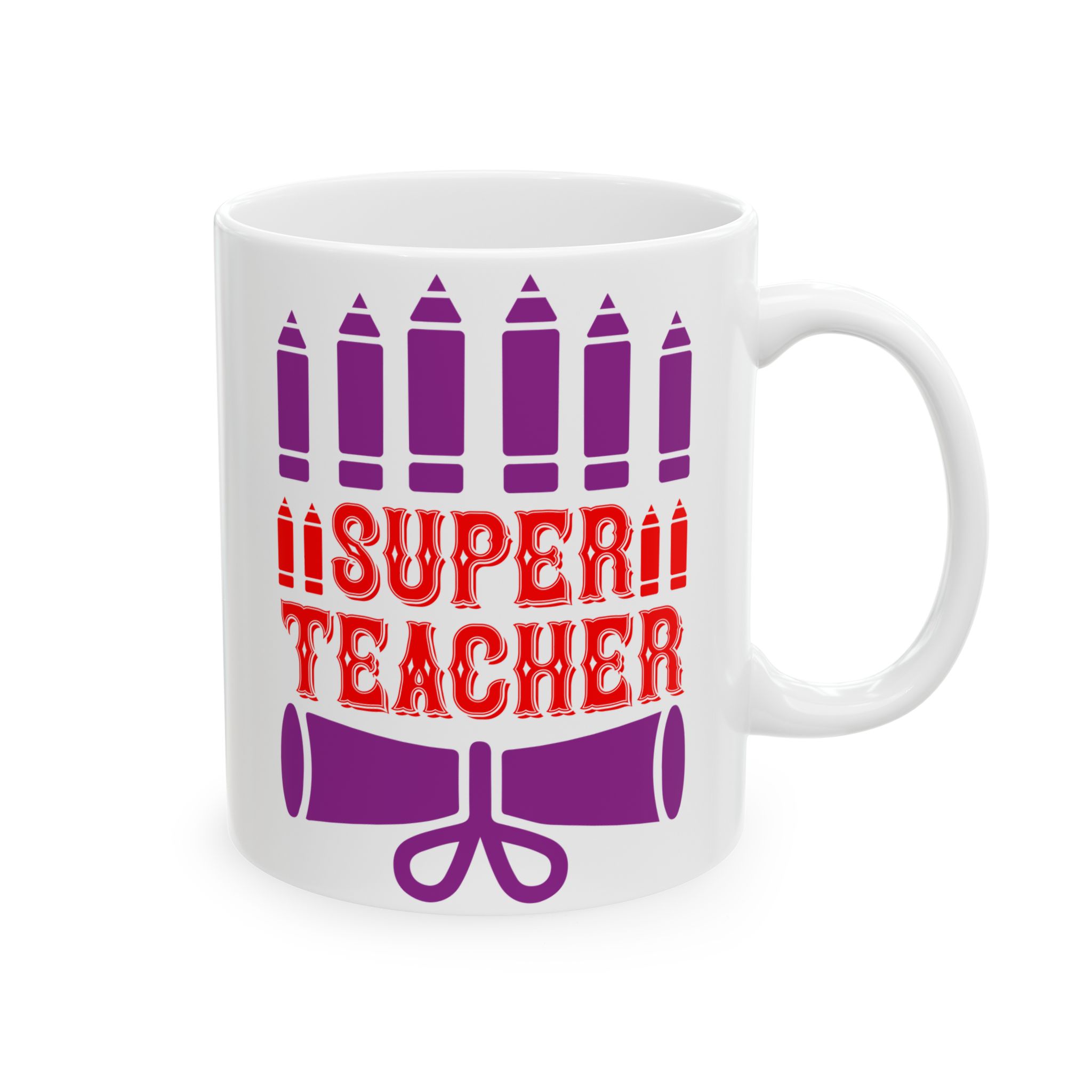 Funny Teacher Coffee Mug – Gift for Teacher – (11oz/15oz) Ceramic Mug