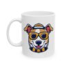 6920018518885318611_2048.jpeg Dog in Yellow Glasses Dog Lover Mug – Cute Cartoon Puppy Coffee Mug – 11oz/15oz Ceramic Mug