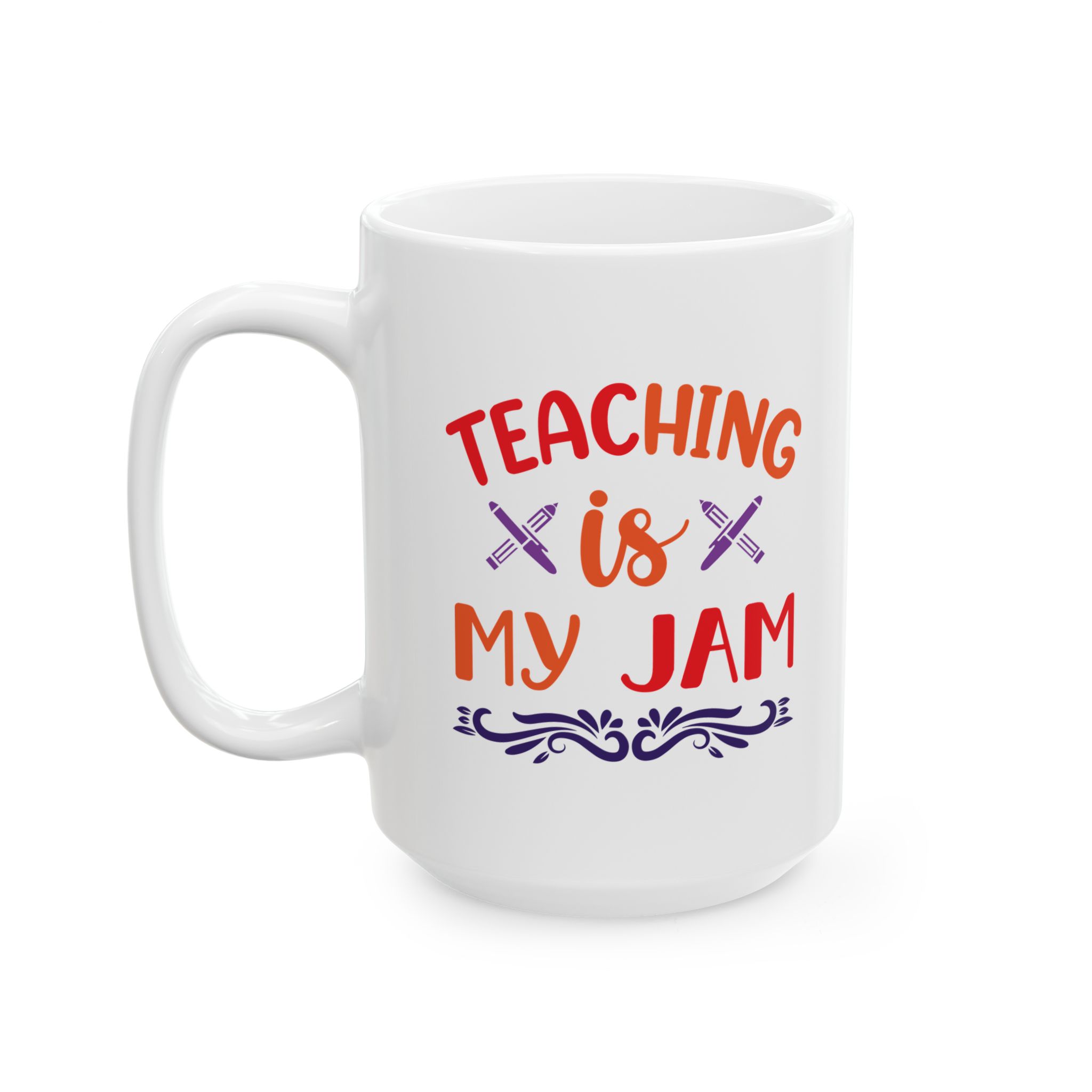 Funny Teacher Coffee Mug – Gift for Teacher – (11oz/15oz) Ceramic Mug - Image 8