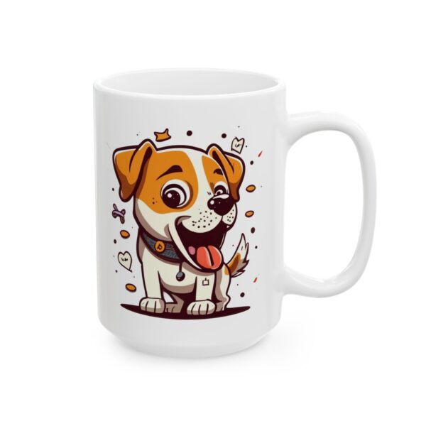 6926740143197059263_2048.jpeg Happy Beagle Puppy Dog Lover Mug – Cute Cartoon Puppy Coffee Mug – 11oz/15oz Ceramic Mug