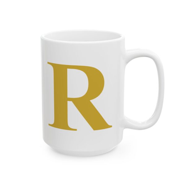 6984519967209153004_2048-1.jpeg Gold Letter R Monogram Mug – Gold Initial Alphabet Coffee Mug – 11oz/15oz Ceramic Mug