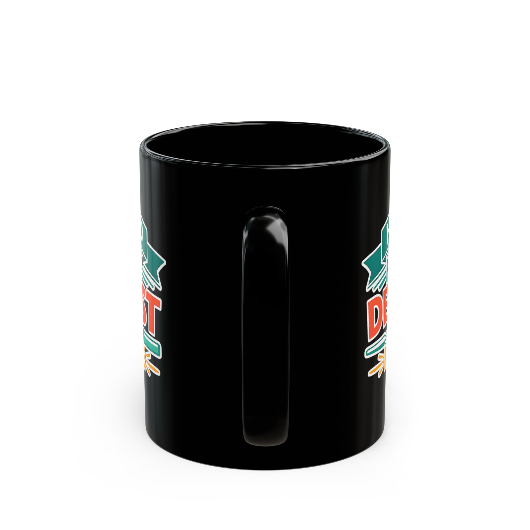 Dentist Mug "Have No Fear The Dentist Is Here" Black Coffee Mug – Personalized Dentist Gift (11oz/15oz) - Image 4