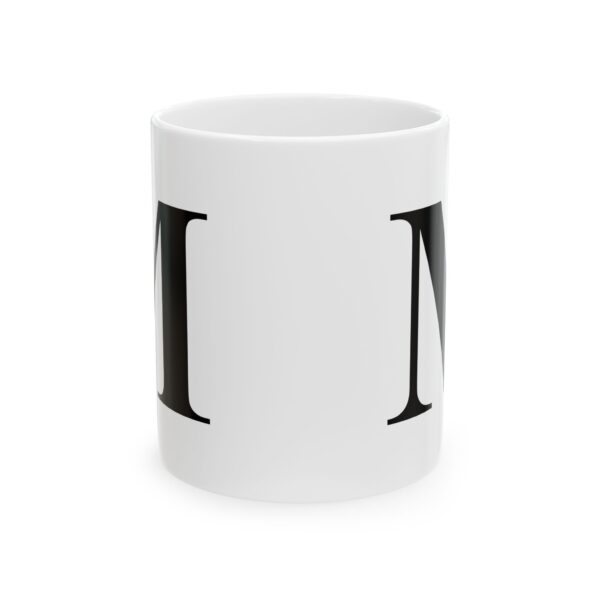 7053147586641427612_2048-1.jpeg Letter M Monogram Mug – Initial Alphabet Coffee Mug – 11oz/15oz Ceramic Mug