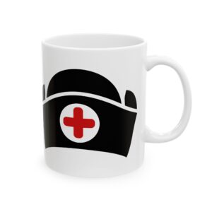 Nurse Hat– Medical Coffee Mug – 11oz/15oz Ceramic Mug