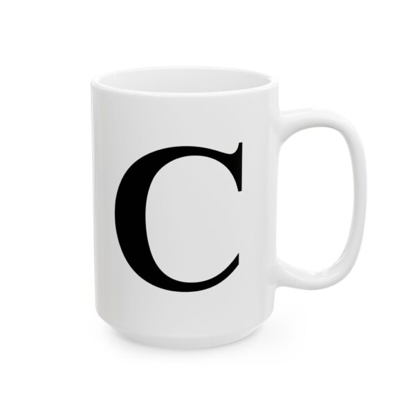 7178677140145196765_2048-1.jpeg Letter C Monogram Mug – Initial Alphabet Coffee Mug – 11oz/15oz Ceramic Mug