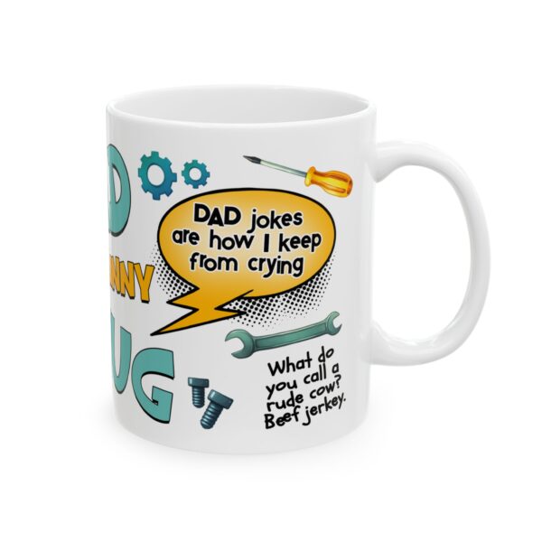 7238139850900358428_2048.jpeg Funny Dad Mug – "I Can't Talk Right Now, I'm Doing Dad Stuff" 11oz/15oz Coffee Cup