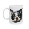 7288193984319640373_2048.jpeg Boston Terrier Peeking Dog Mug – Dog Lover Coffee Mug – 11oz/15oz Ceramic Mug
