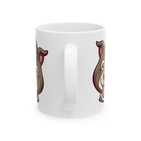 731891254227989516_2048.jpeg Pit Bull Face Sticker Dog Lover Mug – Cute Cartoon Puppy Coffee Mug – 11oz/15oz Ceramic Mug