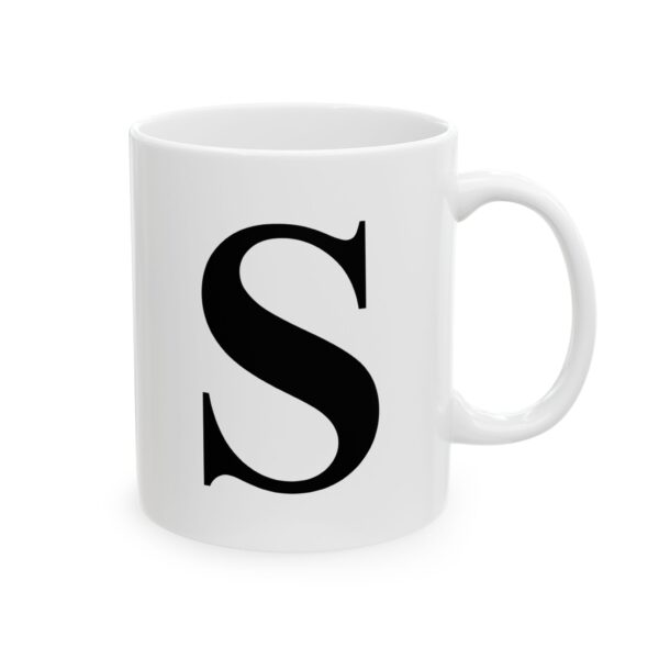 7348178066797678487_2048.jpeg Letter S Monogram Mug – Initial Alphabet Coffee Mug – 11oz/15oz Ceramic Mug