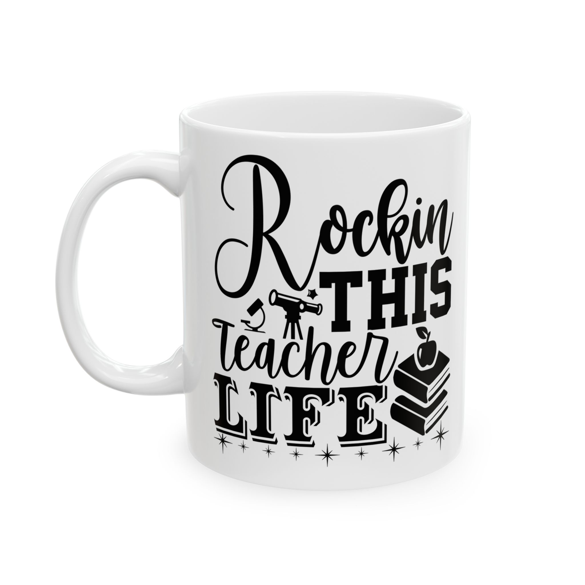 Funny Teacher Coffee Mug – Gift for Teacher – (11oz/15oz) Ceramic Mug - Image 3