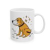 7413786368815727287_2048.jpeg Golden Sitting Dog Dog Lover Mug – Cute Cartoon Puppy Coffee Mug – 11oz/15oz Ceramic Mug