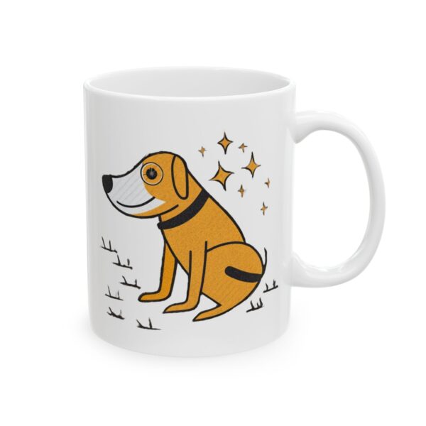 7413786368815727287_2048.jpeg Golden Sitting Dog Dog Lover Mug – Cute Cartoon Puppy Coffee Mug – 11oz/15oz Ceramic Mug