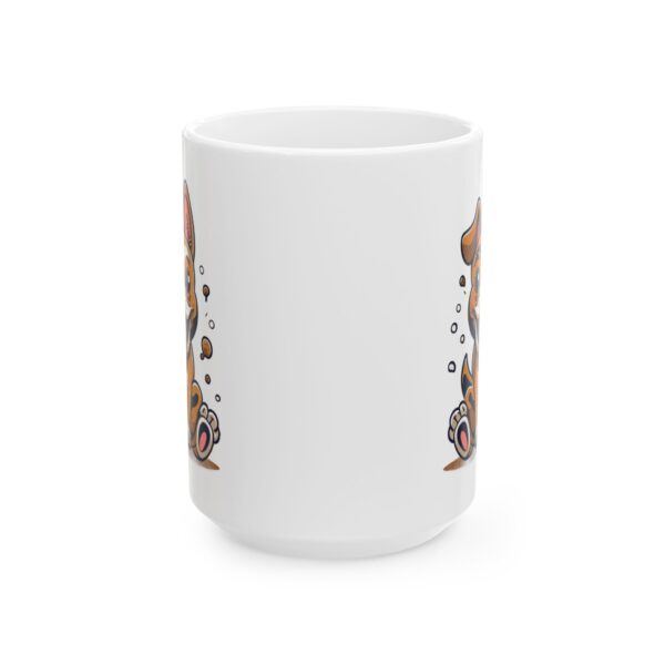 7478707000742195713_2048.jpeg Sitting Boston Terrier Pup Dog Lover Mug – Cute Cartoon Puppy Coffee Mug – 11oz/15oz Ceramic Mug