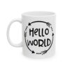7500495806697608096_2048.jpeg Hello World Arrow Circle Mug – Funny Gift Coffee Mug – 11oz/15oz Ceramic Mug