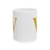 7579240397285093447_2048.jpeg Gold Letter W Monogram Mug – Gold Initial Alphabet Coffee Mug – 11oz/15oz Ceramic Mug