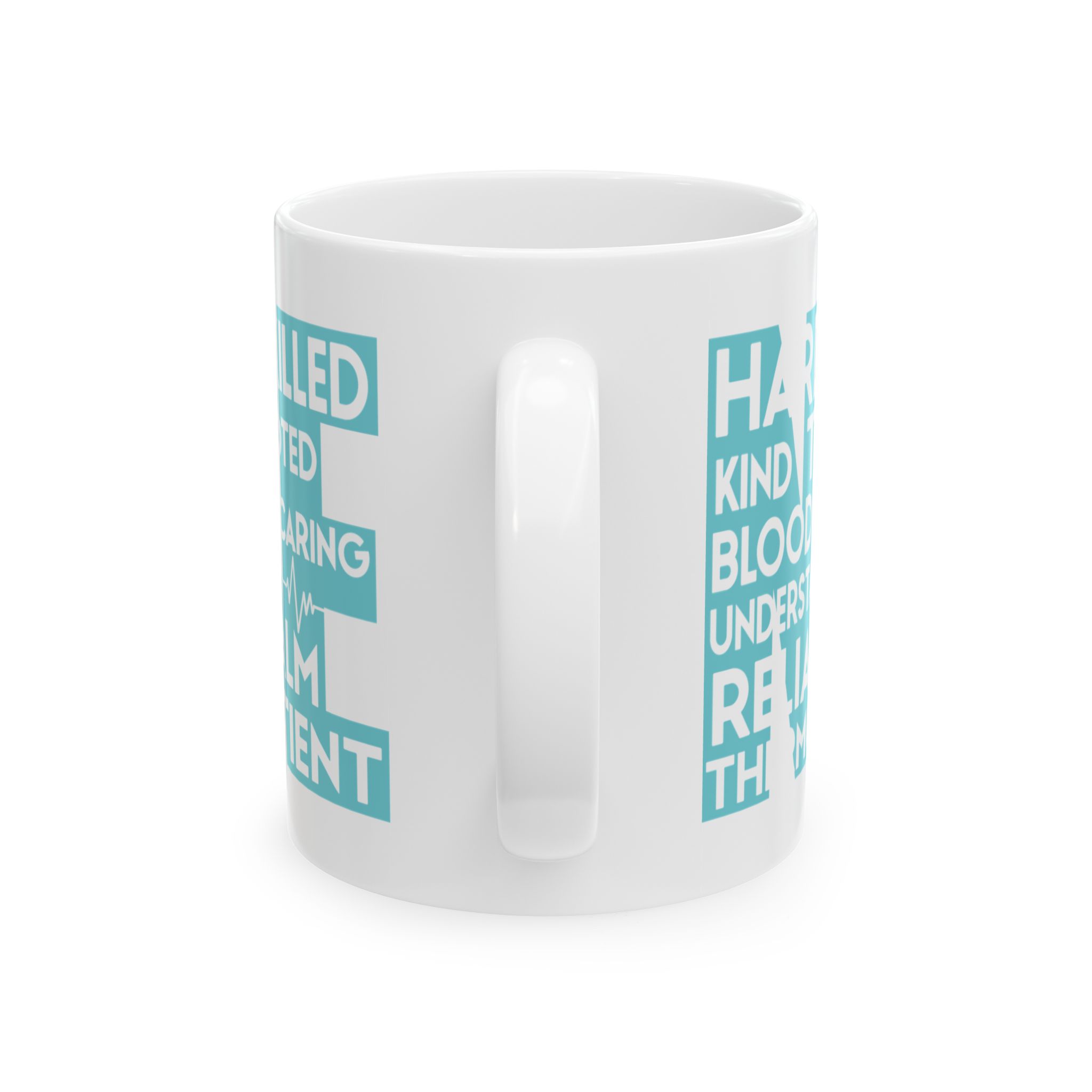 Nurse (wordart) – Medical Nurse Coffee Mug – 11oz/15oz Ceramic Mug - Image 4
