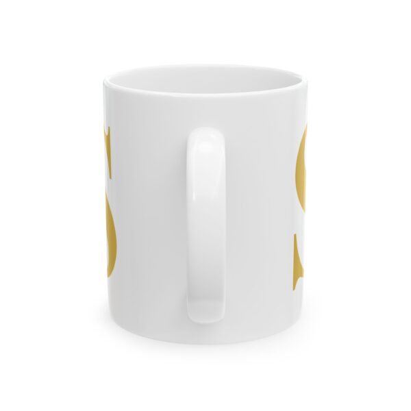 7743276967900642078_2048-2.jpeg Gold Letter S Monogram Mug – Gold Initial Alphabet Coffee Mug – 11oz/15oz Ceramic Mug