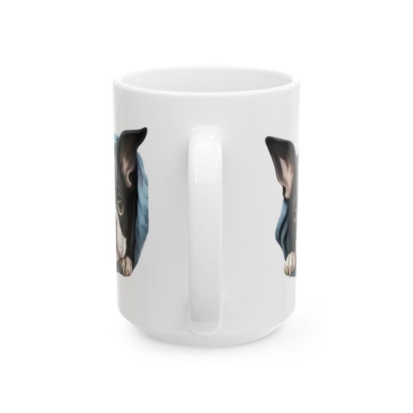 7774712880055850143_2048.jpeg Boston Terrier Peeking Dog Mug – Dog Lover Coffee Mug – 11oz/15oz Ceramic Mug